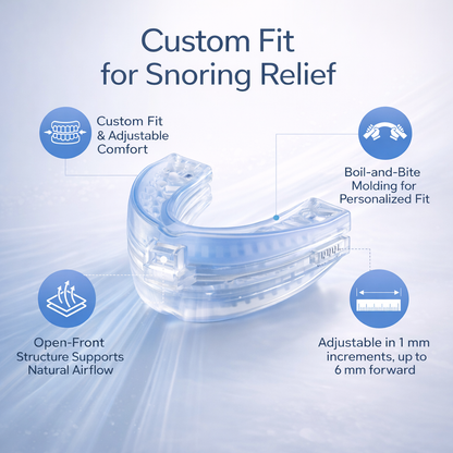 QuietMax™ – Adjustable Anti-Snoring Mouthpiece