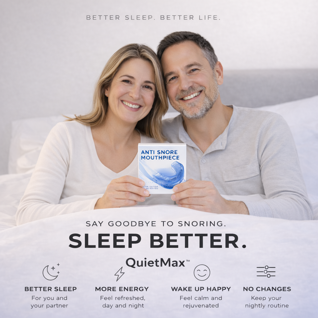 QuietMax™ – Adjustable Anti-Snoring Mouthpiece