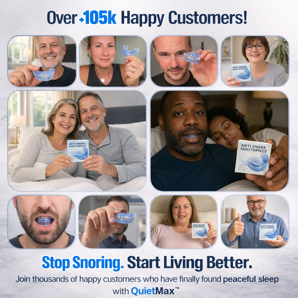 QuietMax™ – Adjustable Anti-Snoring Mouthpiece