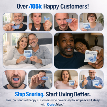 QuietMax™ – Adjustable Anti-Snoring Mouthpiece