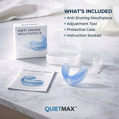 QuietMax™ – Adjustable Anti-Snoring Mouthpiece