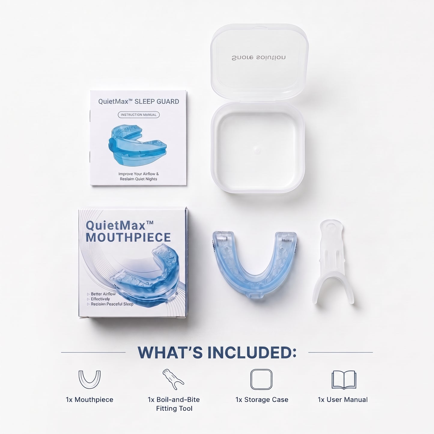 QuietMax™ – Adjustable Quiet Sleep Mouthpiece