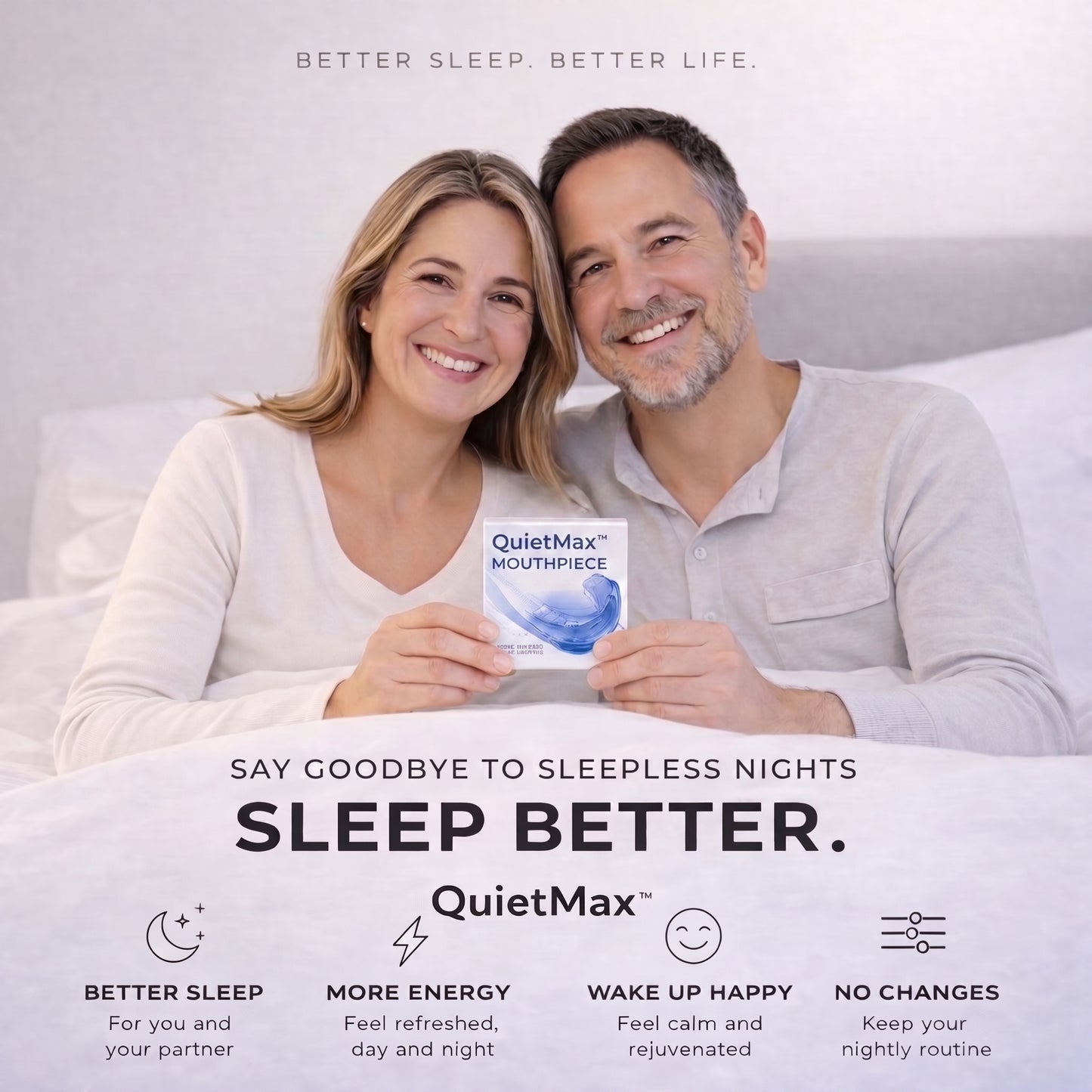 QuietMax™ – Adjustable Quiet Sleep Mouthpiece